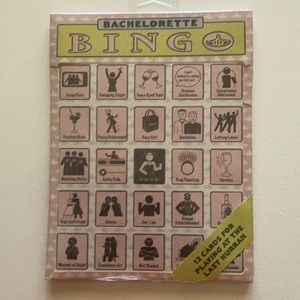 Bachelorette Bingo Game